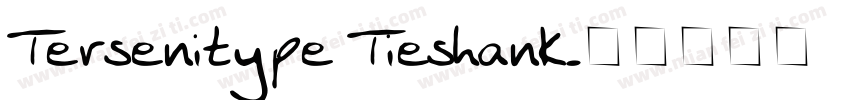 Tersenitype Tieshank字体转换